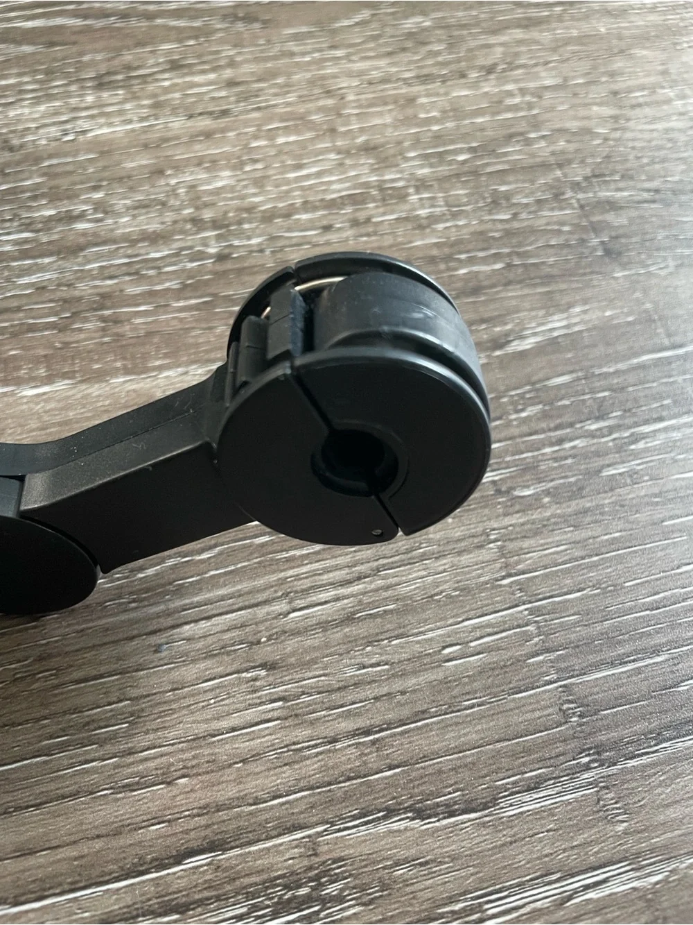 Portable Dual-Head Clip-On Fan - Black